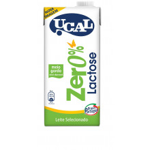 Leite uht Ucal meio gordo sem lactose 1L