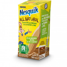Leite uht achocolatado Nesquik all natural 180ml