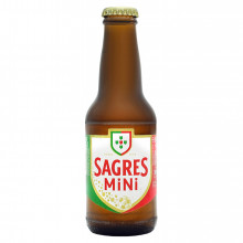 Cerveja Sagres Mini 20cl