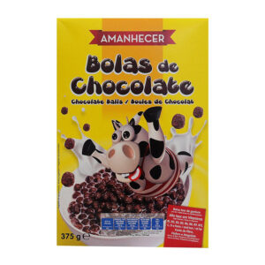 Cereais Bolas de Chocolate Amanhecer 375gr.