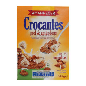 Cereais Crocantes Mel & Amêndoas Amanhecer 375gr