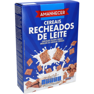 Cereais Recheados de Leite Amanhecer 500gr.